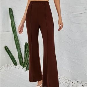 Chocolate Brown Flare pants